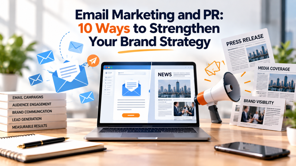 Email marketing and PR strategies to strengthen brand strategy